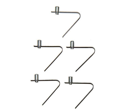 Molla di sicurezza 5x7mm per pali della tenda, 5 pezzi