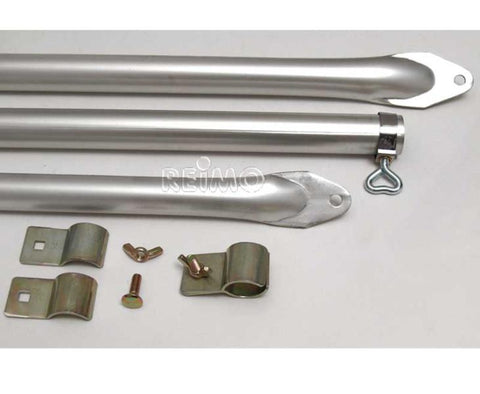 Tirante/asta di supporto del tetto in alluminio 170-260 cm, 3 parti