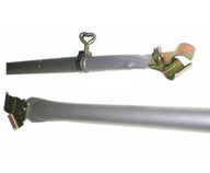 Barre de tension/barre de support de toit en aluminium 170-250 cm, 3 parties