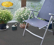 Moquette per tenda da sole, moquette per tenda Villa Eco 2,5 x 4 m, colore grigio