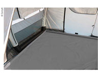 Wasserbodenplane mit aufblasbarem Rand 250 × 500 cm – grau