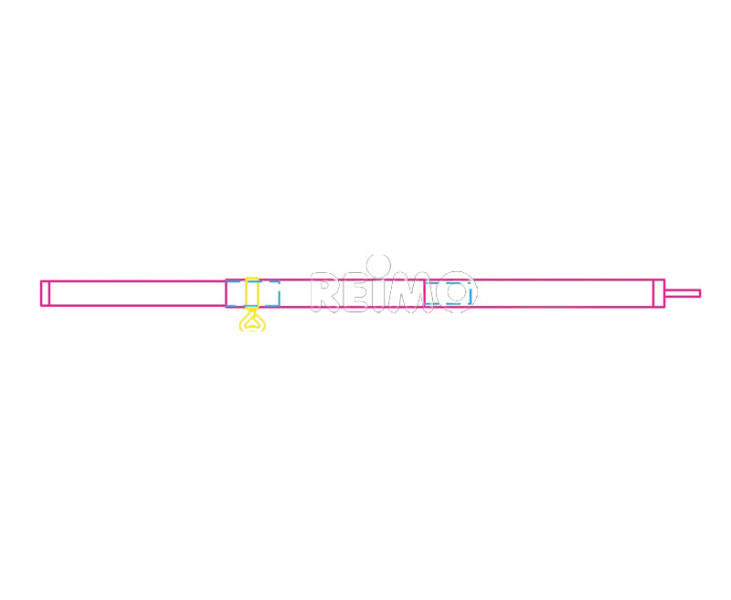 Aufstellstab teleskopierbar 180-220cm