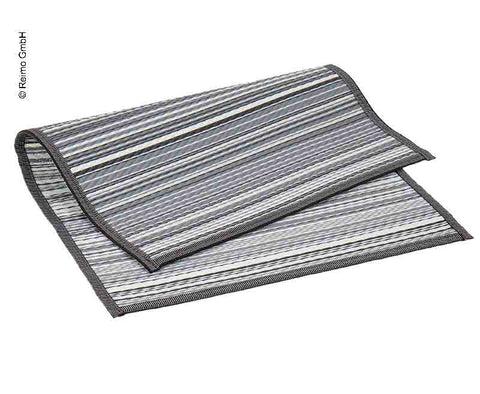 Moquette per tenda da sole VILLA STRIPE 2,5x4,5m, PP, incl. borsa per il trasporto