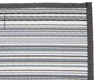 Moquette per tenda da sole VILLA STRIPE 2,5x6,0m, PP, incl. borsa per il trasporto