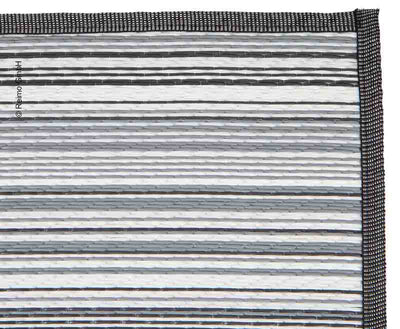 Markisenteppich VILLA STRIPE 2,5x6,0m, PP, inkl. Transporttasche