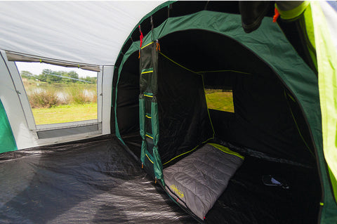 ROCKY MOUNTAIN 5 PLUS - Tenda familiare per 5 persone, cabina per la notte