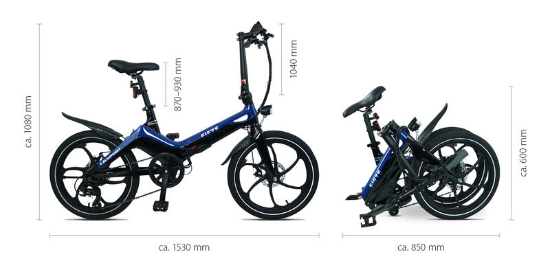 E-Bike faltbar "FIETE"