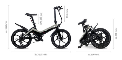 Blaupunkt E-Bike faltbar "HENRI"