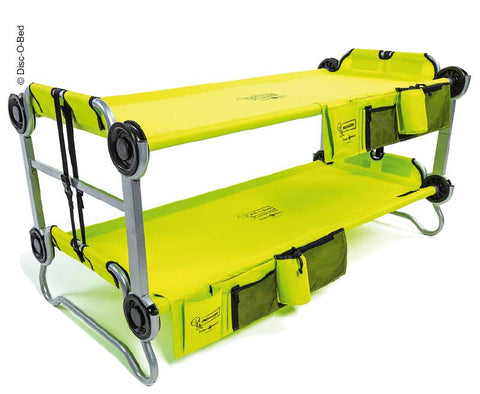 Lit superposé pour enfants Kids-O-Bunk vert citron, par lit max. 91 kg