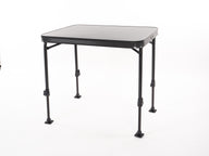 Campingtisch, Kunststoff, schwarz, 115 x 70 cm
