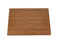 Campingtisch, Glasfaser und Bambus, 80 x 60 cm