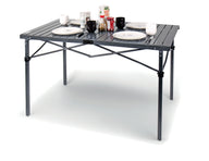 Campingtisch, Alu, Rolltisch, 120 x 70 cm