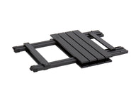 Tavolo pieghevole Camp4 Single Black in alluminio