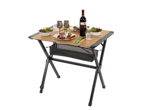Table roulante en bambou MENDOZA 80