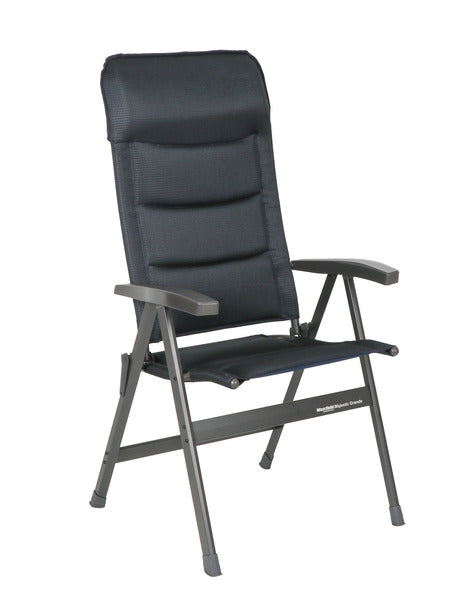 Chaise de camping MAJESTIC GRANDE - Fumée foncée