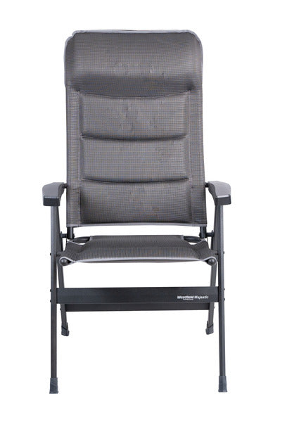 Sedia da campeggio MAJESTIC - Grigio medio