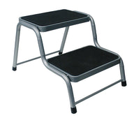 Carbest gradino doppio in acciaio - altezza 38cm