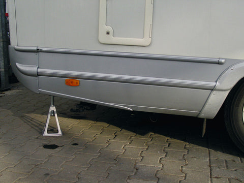 Set di supporti in alluminio Carbest per roulotte, set da 4