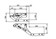 Passo singolo V10 man.550Al