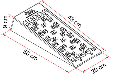 Level System Magnum - 2 Auffahrkeile