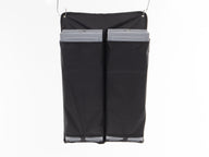 Poche murale pour rampe - Noir
