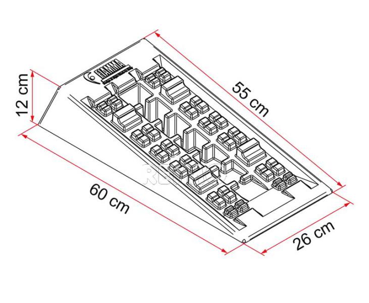 Fiamma Level-System Jumbo - XXL Auffahrkeile