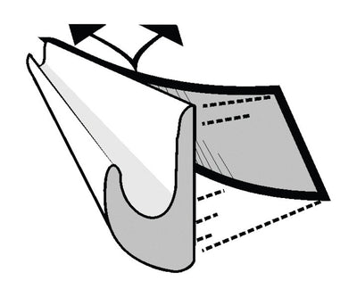 Regenschutz Drip Stop 75 cm (Regenablauf für die Tür)