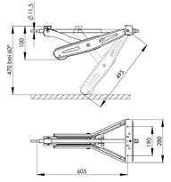 Supports de caravane AL-KO Stabilform
