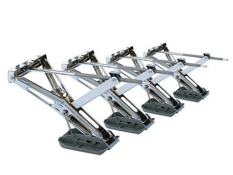Supporto girevole AL-KO Big-Foot, 4 pezzi