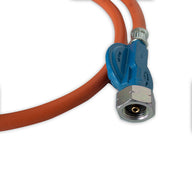 Tuyau de gaz supplémentaire NomadiQ - 1,5 m de long pour bouteille de gaz camping-car