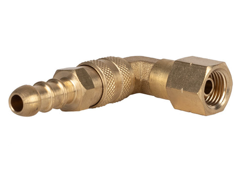Raccord enfichable 30 mbar - Raccord rotatif à 90°