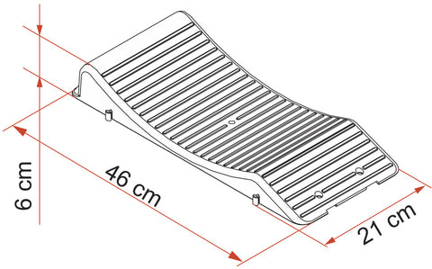 Fiamma Wheel Saver gris 2 pièces