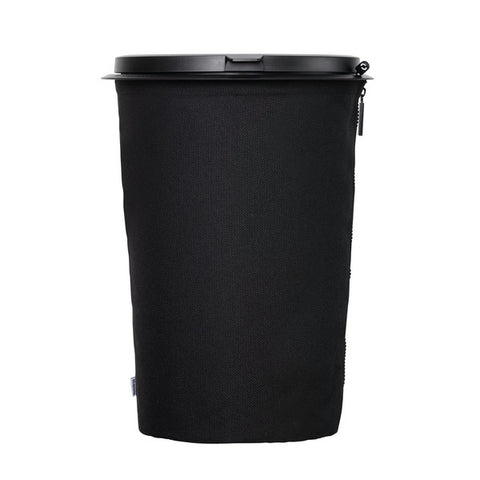 Flextrash Mülleimer, 3L, schwarz, biologisch abbaubares Material