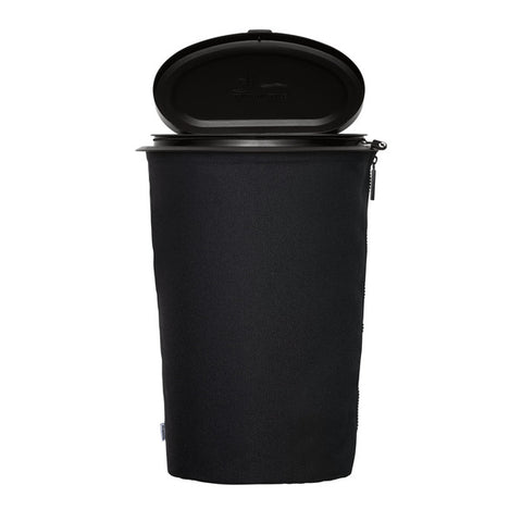 Poubelle Flextrash, 9L, noire, matériau biodégradable