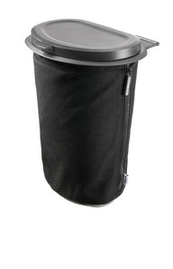 Flextrash Mülleimer, 9L, schwarz, biologisch abbaubares Material