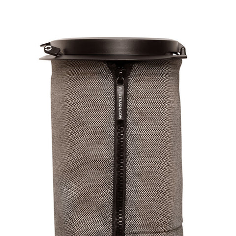 Poubelle Flextrash, 9 litres, grise
