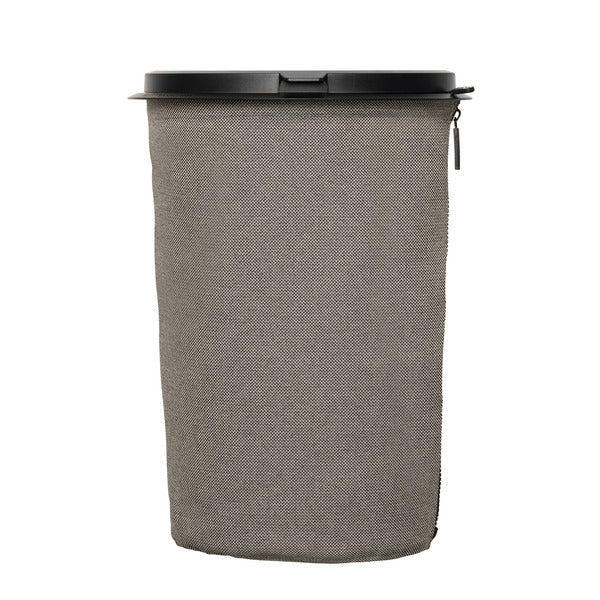 Flextrash Mülleimer, 9 Liter, grau