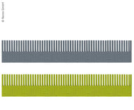 Guide per cassetti Purvario, confezione da 8 - lime/antracite