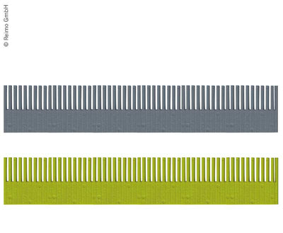 Purvario Schubladenleisten 8er-Pack - lime/anthrazit