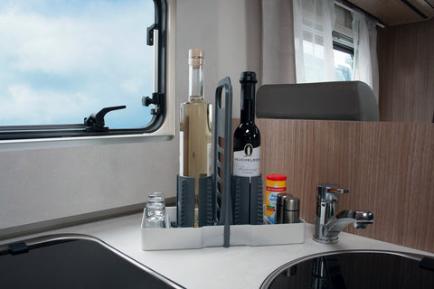 Purvario Multi Tray OELE per uso mobile - Grigio chiaro/antracite
