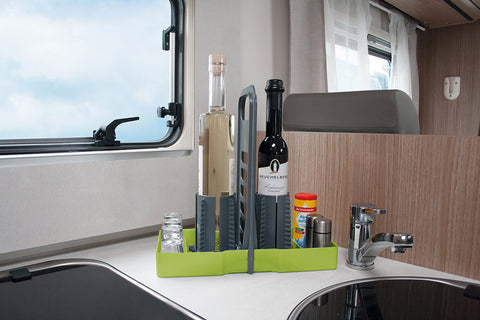 Purvario Multi Tray OELE per uso mobile - Lime / Antracite