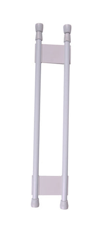 Rausfallschutz für 25 - 43 cm Schrankbreite, weiss