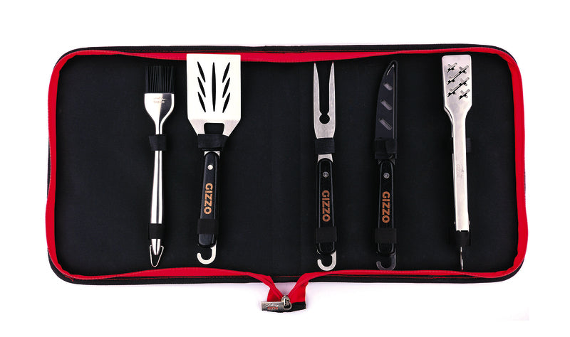 GIZZO Grill-Besteck - 5er Set