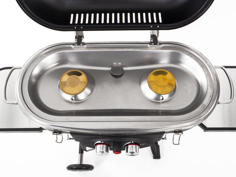 Grill sur chariot - 30 mbar