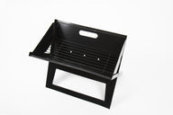 Holzkohlegrill Stahl zum klappen, Superklein, 42x27 cm