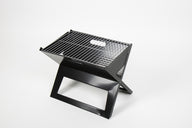 Holzkohlegrill Stahl zum klappen, Superklein, 42x27 cm