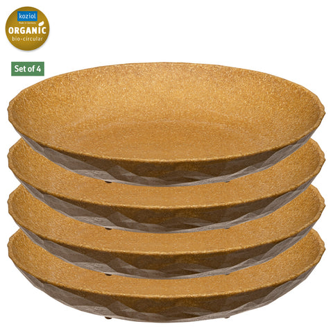 KOZIOL piatto fondo CLUB Ø22cm, set da 4