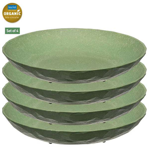 KOZIOL piatto fondo CLUB Ø22cm, set da 4