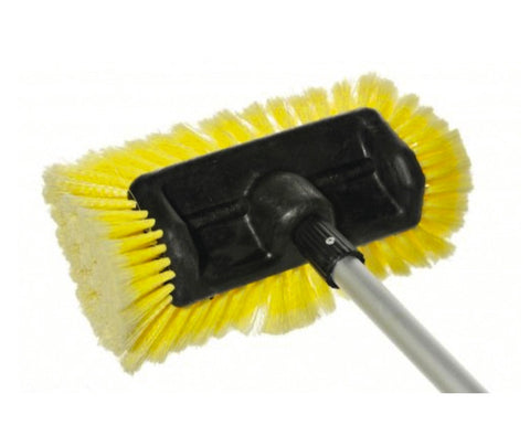 Brosse de lavage de voiture avec brosse polyvalente et manche réglable 1,15 - 1,8 m