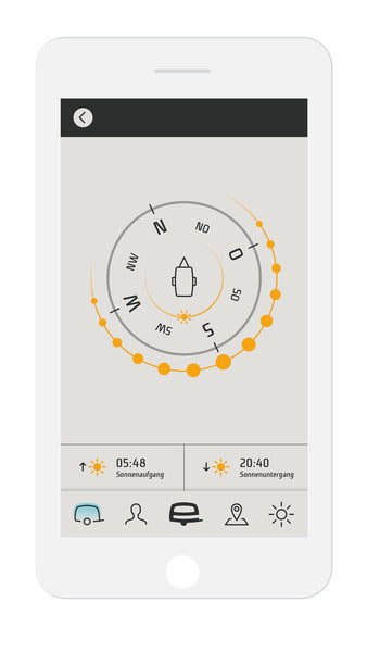 easydriver App myCaravaning - Steuerung für Easydriver Rangiersysteme per Smartphone